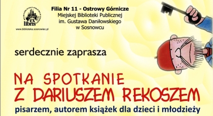 Spotkanie z Dariuszem Rekoszem