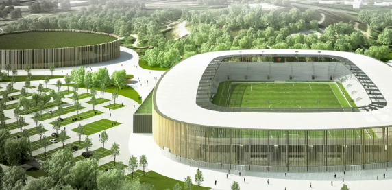 Twórcy Stadionu Narodowego zaprojektują Zagłebiowski Park Sportowy – TV Sosnowiec