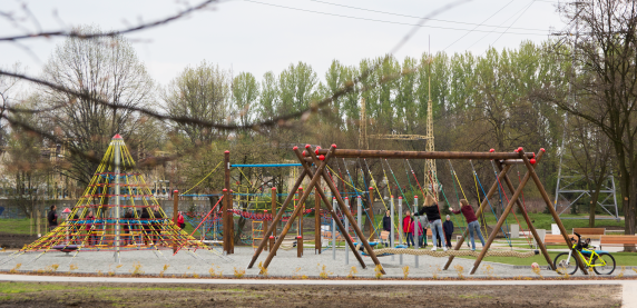 Ogród polisensoryczny okiem TV Sosnowiec