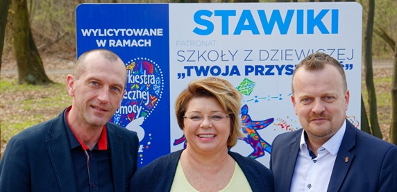 Dzięki WOŚP Stawiki mają pierwszego patrona [ZDJĘCIA]