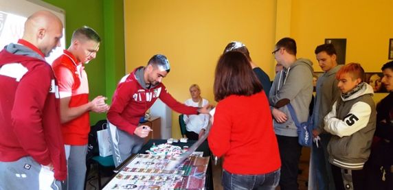 Piłkarze Zagłębia Sosnowiec w CKZiU