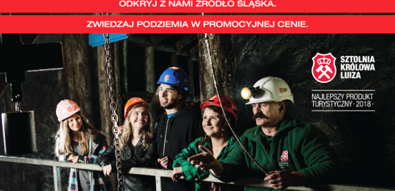 Sztolnia Królowa Luiza zaprasza sosnowiczan