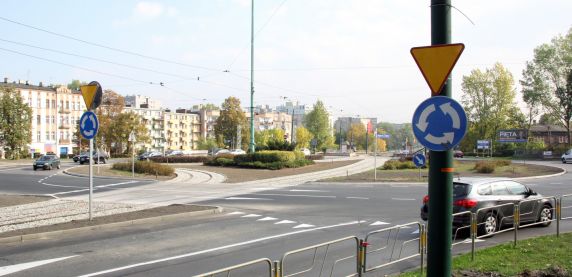 Sosnowiec bez ronda im. E. Gierka