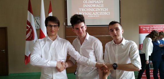 Sukces Elektronika w Olimpiadzie Innowacji Technicznych i Wynalazczości