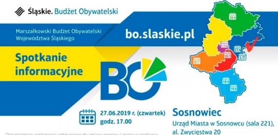 Marszałkowski Budżet Obywatelski - spotkanie informacyjne w Sosnowcu
