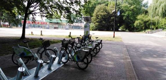 Stawiki też mają stację rowerową