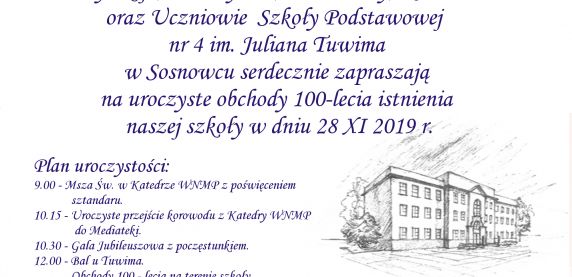 100-lecie SP nr 4