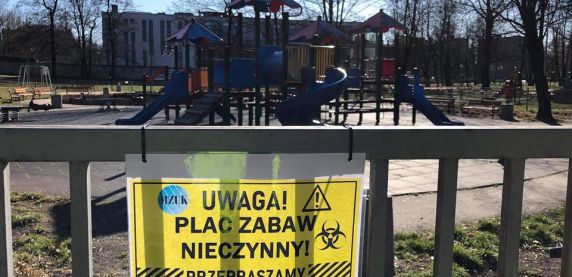Place zabaw zamknięte!