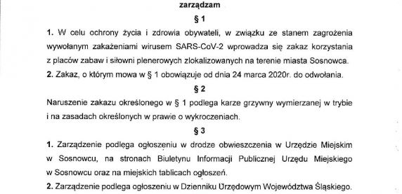 Złamiesz zakaz - zapłacisz 500 zł!