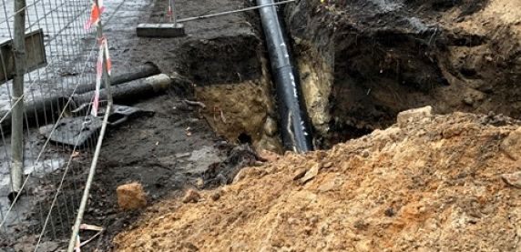 Wodociągi „pracują” pod rzeką