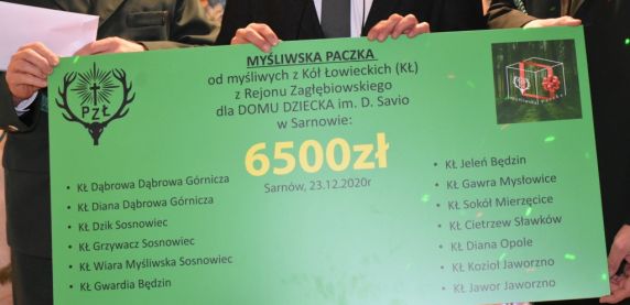 „Myśliwska Paczka” Rejonu Zagłębiowskiego dla potrzebujących dzieci