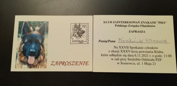 35-lecie powstania Klubu Zainteresowań Znakami „PIES”