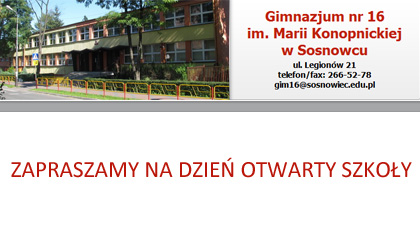 Dni Otwarte w Gimnazjum nr 16