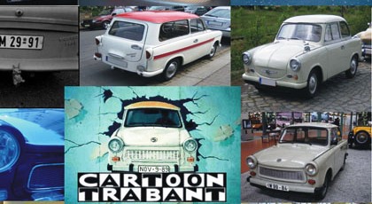 Trabanty z NRD podczas Auto Moto Show