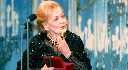 Martha Eggerth, żona Jana Kiepury, odznaczona