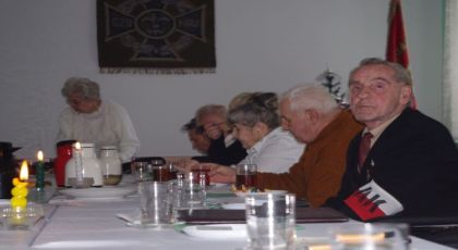 Opłatek u sosnowieckich AK-owców