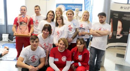 Wyższa Szkoła Medyczna na Targach Edukacyjnych