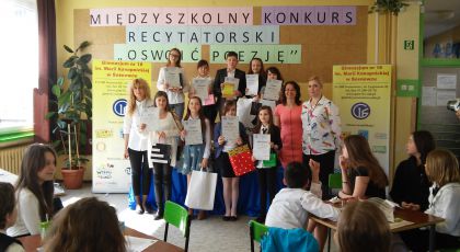 W Gimnazjum nr 16 oswajali poezję