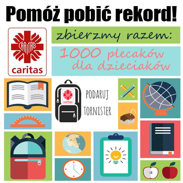 Pomóż nam pobić rekord – Ruszyła akcja podaruj tornister!