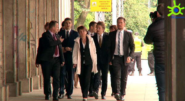 Minister Wasiak w Maczkach – relacja TV Sosnowiec