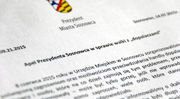 Prezydent ponawia apel w sprawie dopalaczy