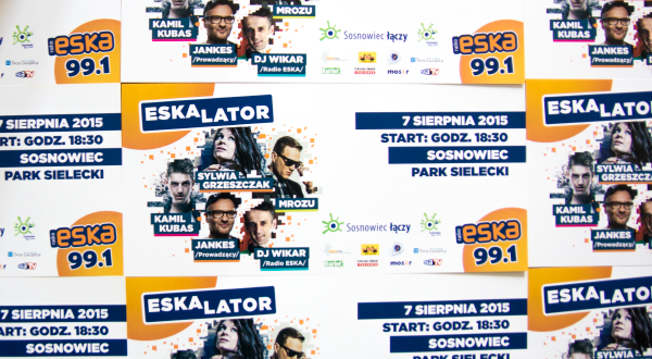 ESKALATOR już dziś w Parku Sieleckim
