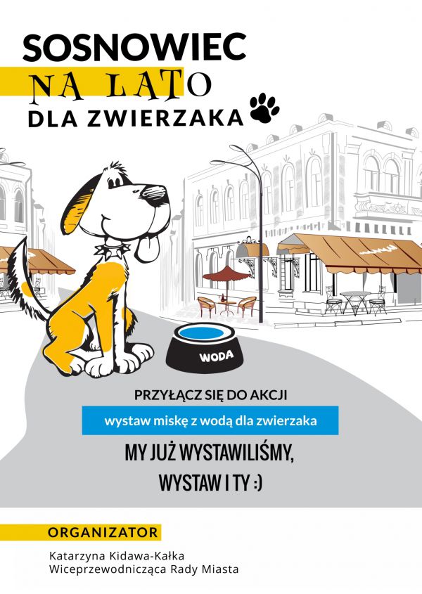 Sosnowiec na lato dla zwierzaka