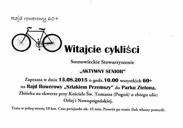 Szlakiem Przemszy na rowerach