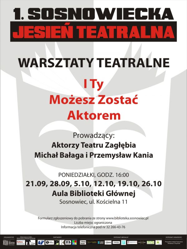 I Ty możesz zostać aktorem – warsztaty teatralne
