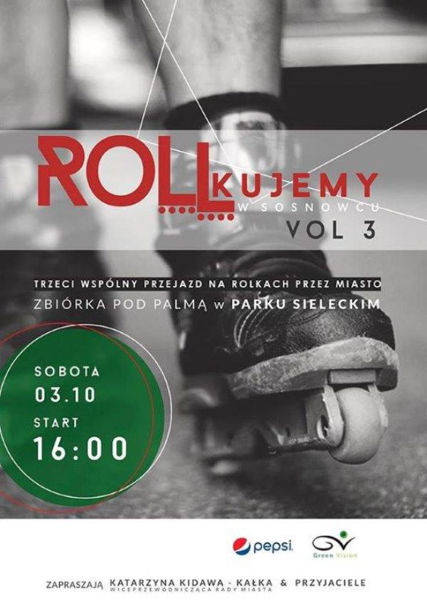 Rollkowanie ulicami Sosnowca