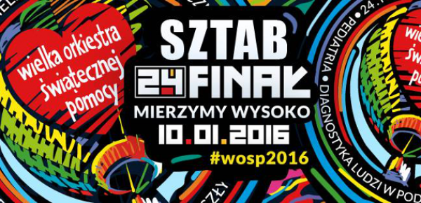 Finał WOŚP w Sosnowcu! Już w niedzielę!