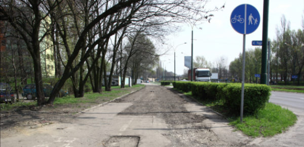 Ścieżka rowerowa na zakończenie prac