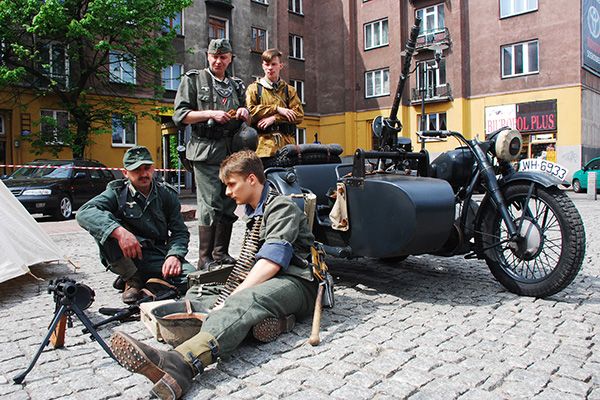Sosnowiecki festyn militarny w Parku Sieleckim