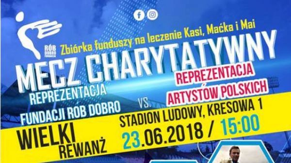 Charytatywne granie na Stadionie Ludowym