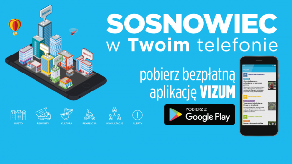 Sosnowiec w Twoim smartfonie. Pobierz aplikację