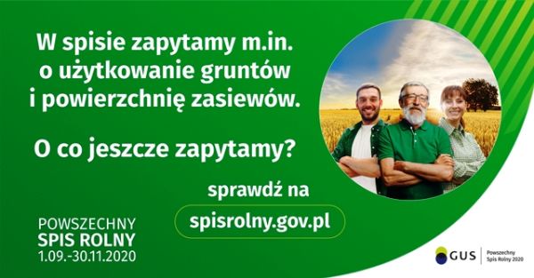 Powszechny Spis Rolny rozpoczęty