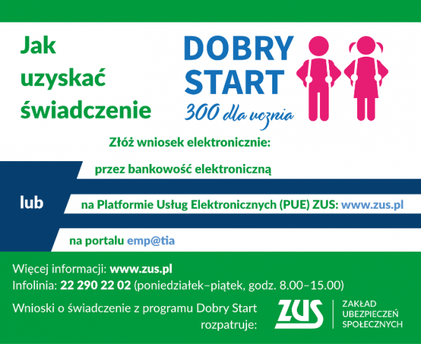 Dobry Start - jak uzyskać świadczenie