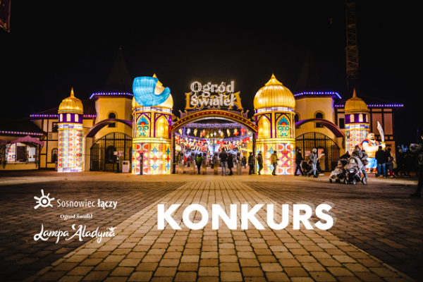 Wygraj wejściówki do Ogrodu Świateł. Lampa Aladyna - Chorzów [REGULAMIN]