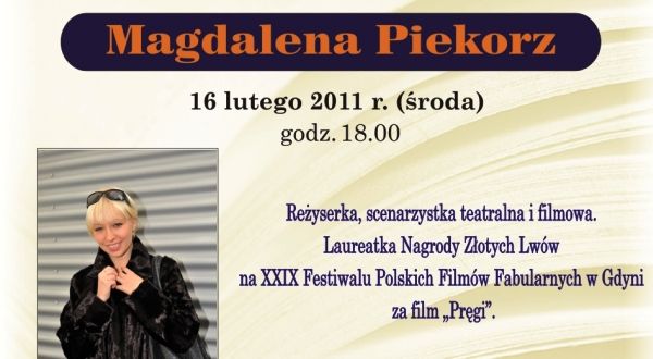Literacko i filmowo – Magdalena Piekorz