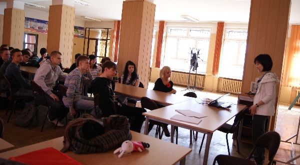 „Studentki AIESEC W ZSTiL w Sosnowcu”