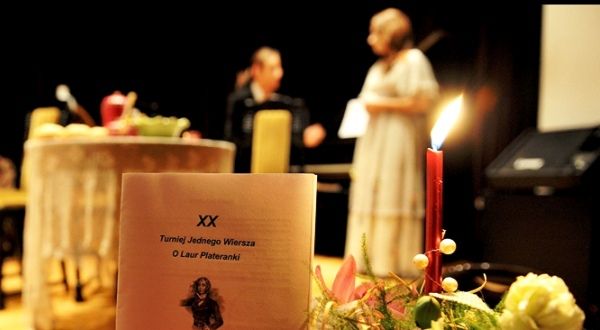 Znamy laureatów XX Ogólnopolskiego Turnieju Jednego Wiersza o Laur Plateranki