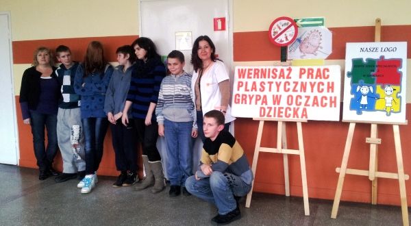 Grypa w oczach dziecka