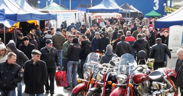 Bazar motocyklowy w Expo Silesia
