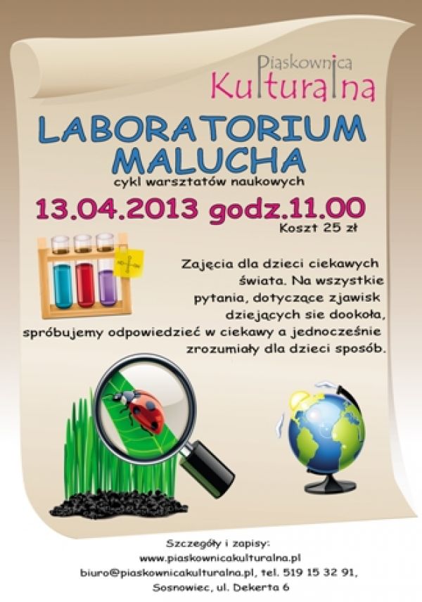 Laboratorium Malucha w Piaskownicy