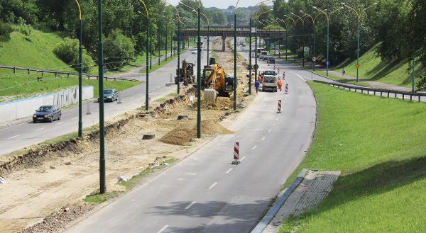 Trwa modernizacja linii tramwajowej