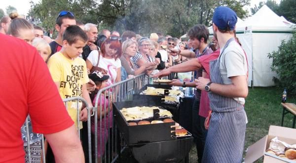 Grillowali na Górce