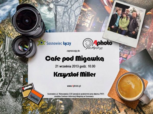 „Cafe pod Migawką” – CZAS z Krzysztofem Millerem