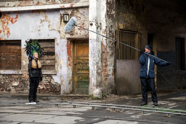 Relacja TV Sosnowiec z planu zdjęciowego 