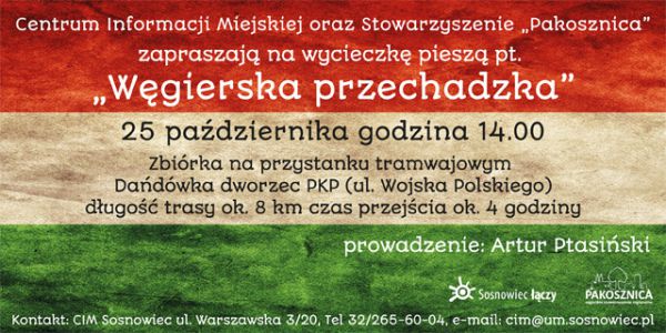 Wycieczka piesza „Węgierska przechadzka”
