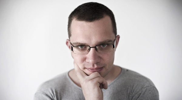 Łukasz Orbitowski gościem sosnowieckiej biblioteki